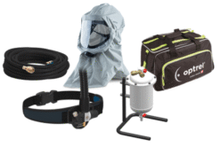 suppliedair levegőszűrő rendszer softhood maszkkal