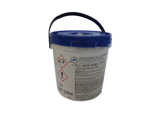 R.C. INOX D/GEL U PLUS - Pácoló gél rozsdamentes acélhoz 3KG