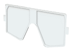 Nagyító lencse Optrel Panoramaxx és Helix pajzshoz